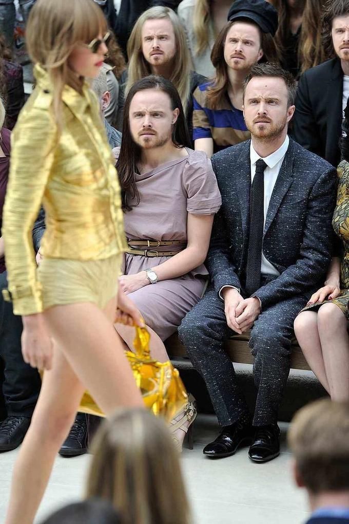 Somos todos Aaron Paul no desfile