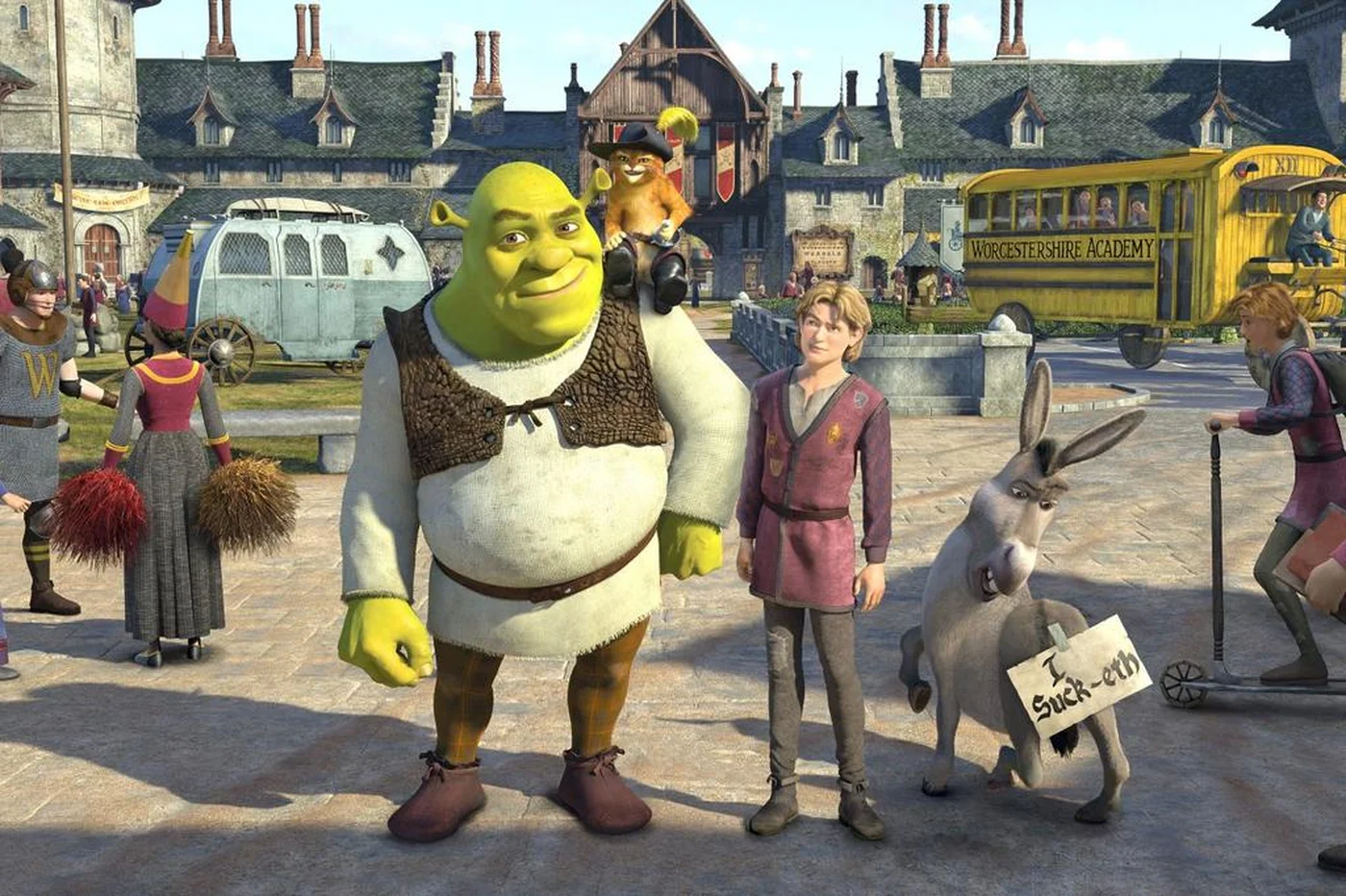 Filme Shrek Terceiro na Sessão da Tarde