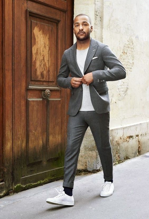 como usar tenis masculino