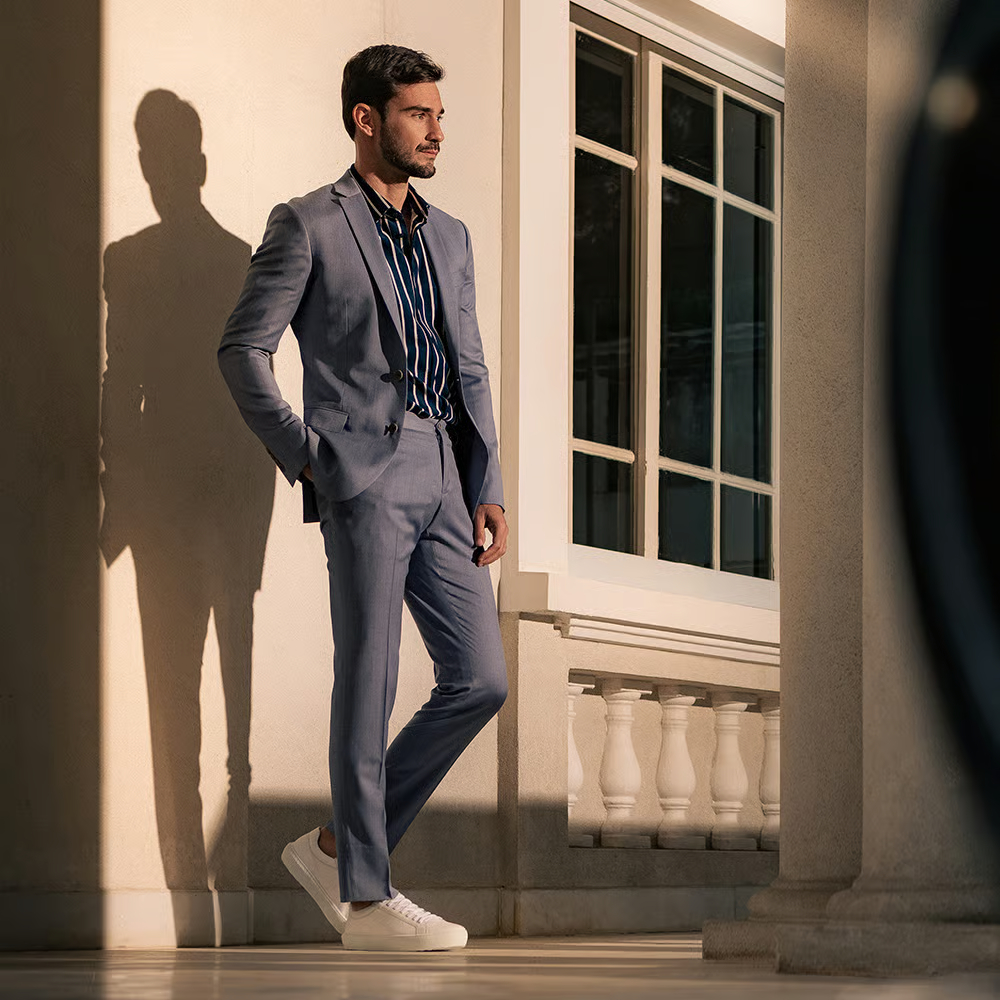como usar tenis masculino