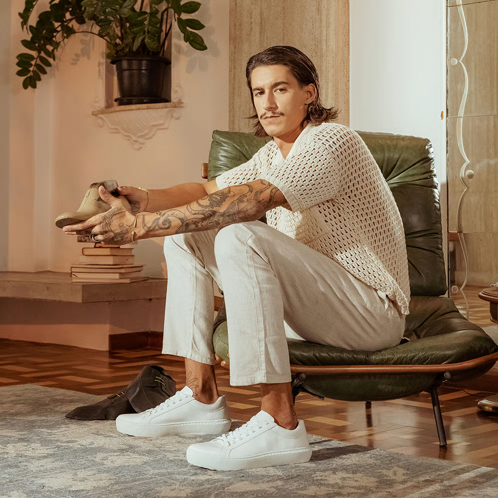 como usar tenis masculino