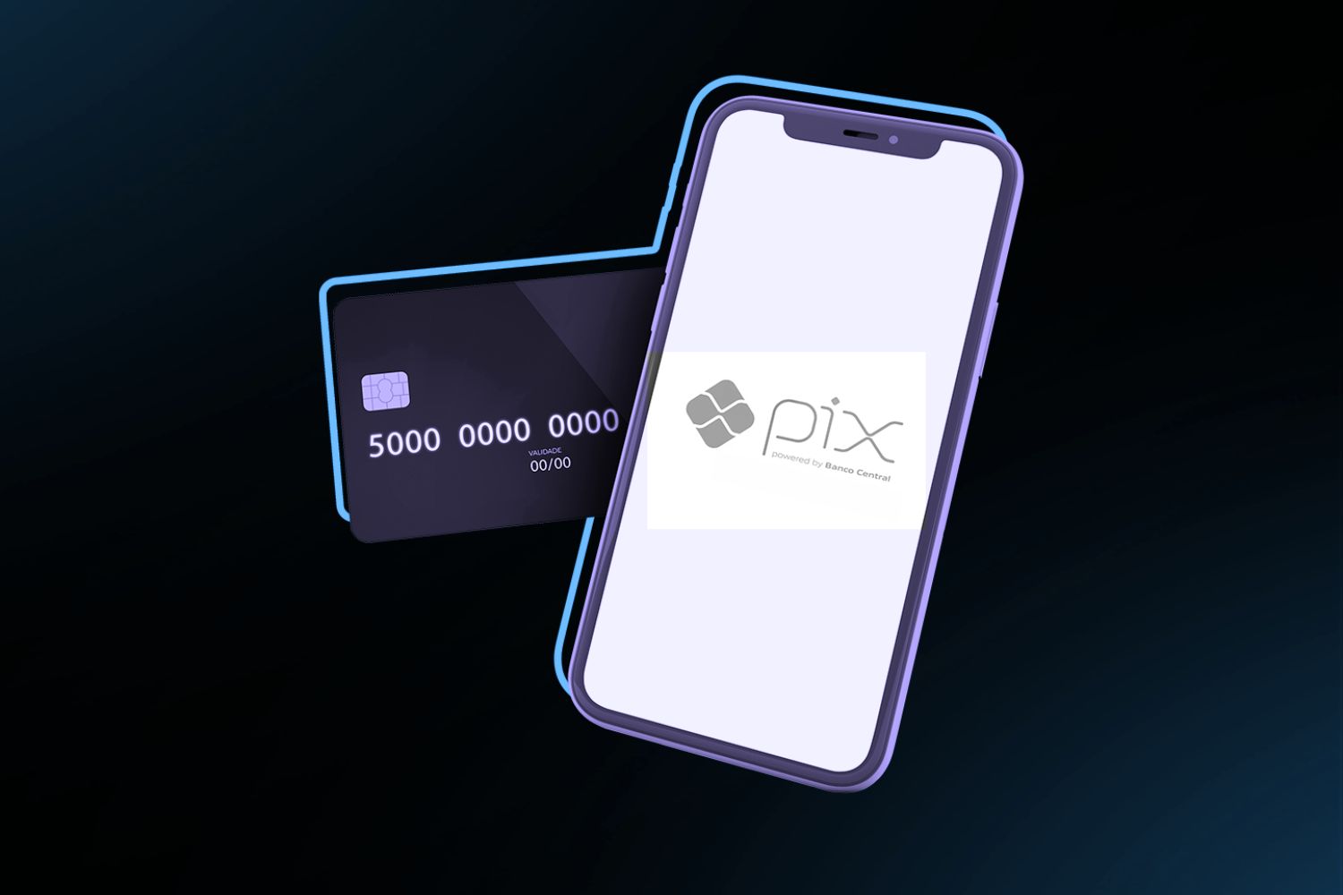 como fazer pix no cartao de credito