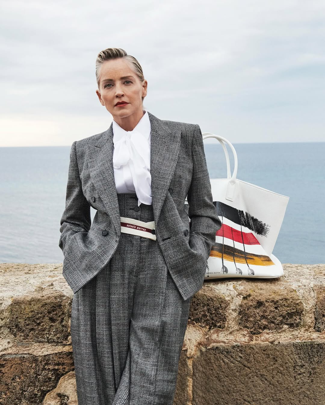 Como escreve Sharon Stone