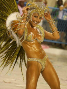 Carnaval da Sabrina Sato: fantasias e looks - destaque no Salgueiro em 2009