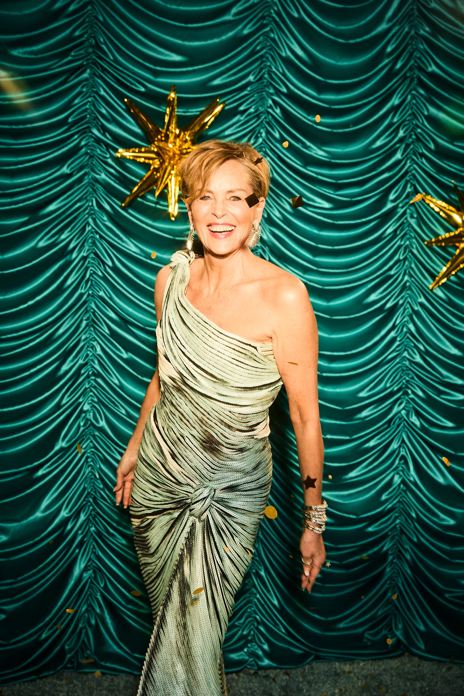 Sharon Stone em 2025, confirmada no elenco de Euphoria