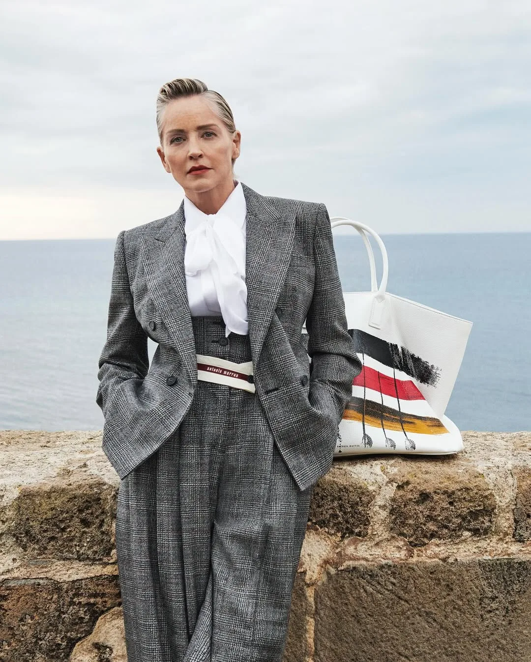 Como escreve Sharon Stone