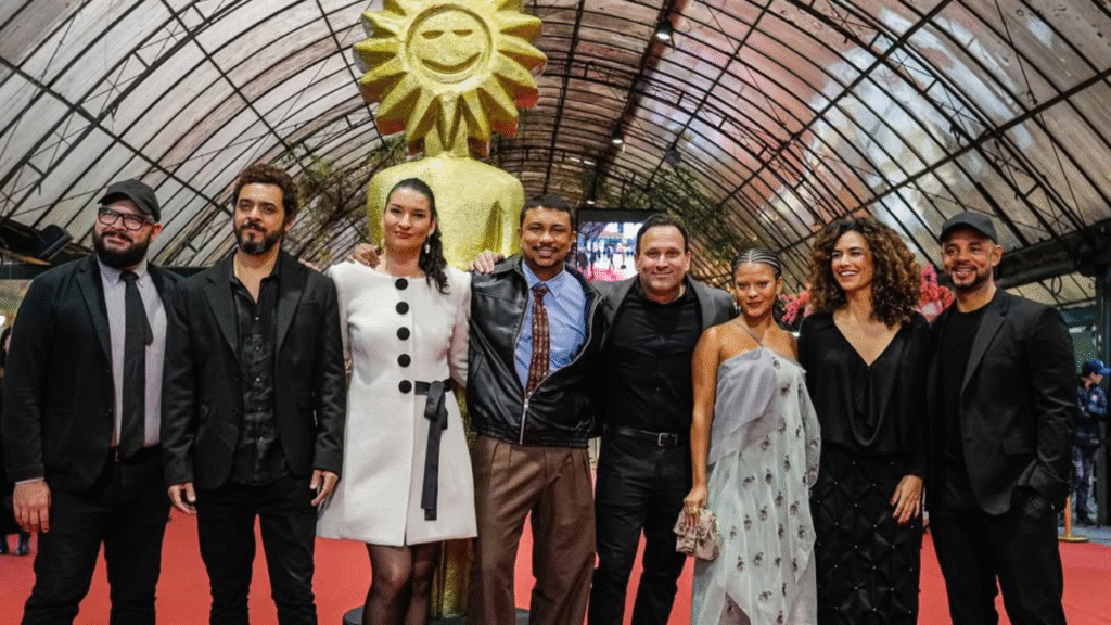 Elenco e equipe do filme "Cinco Tipos de Medo", de Bruno Bini