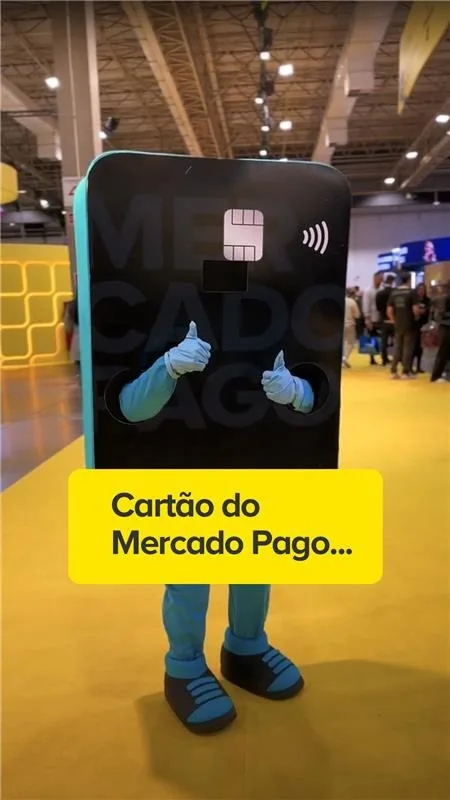 Cartão de crédito do Mercado Pago para aprovação