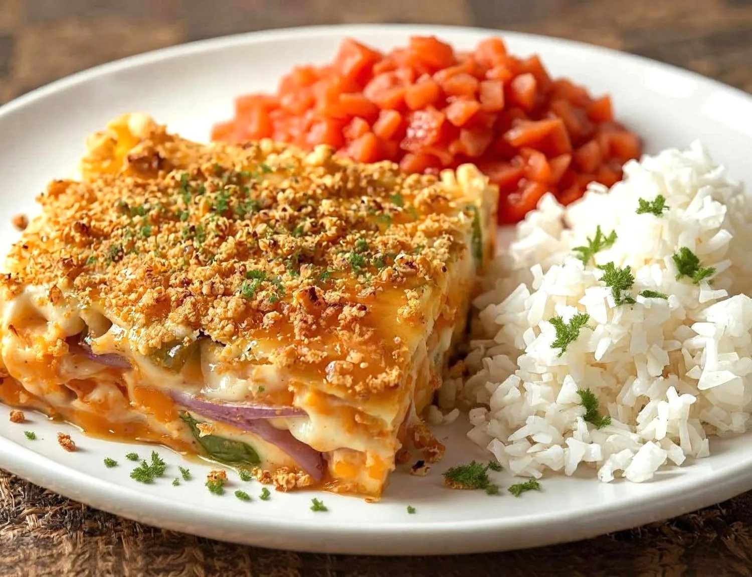 Receita de almoço prático vegano com palmito de forno