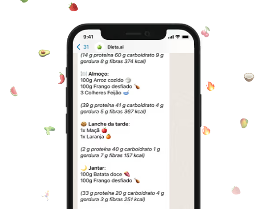 App para calcular horas de jejum e dieta